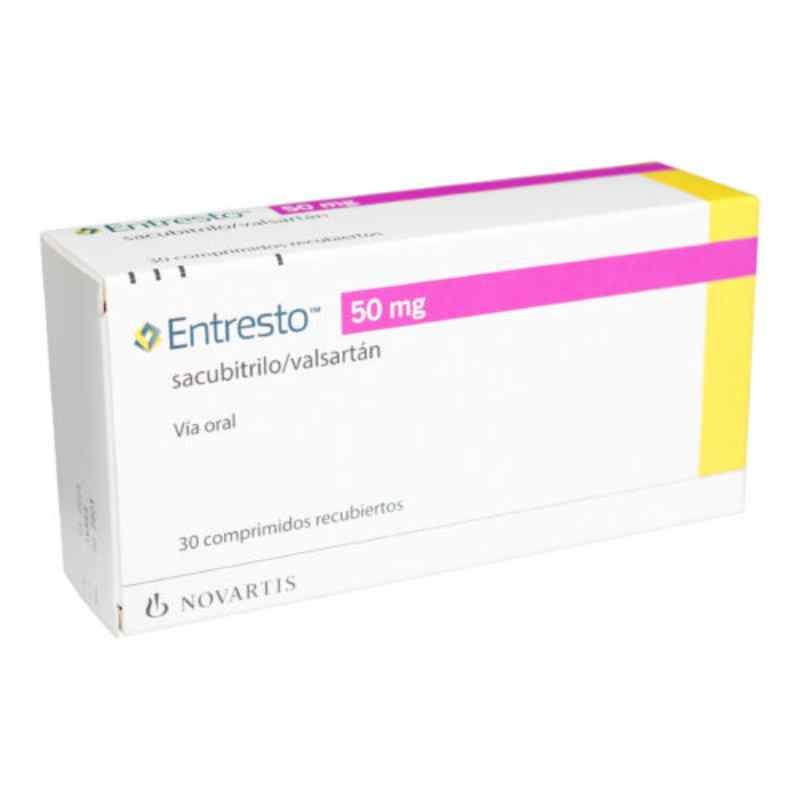 ENTRESTO 50 MG 30 TABLETAS