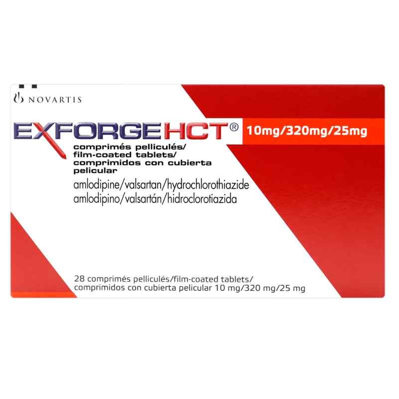 Exforge Hct Mg Caja X Comprimidos