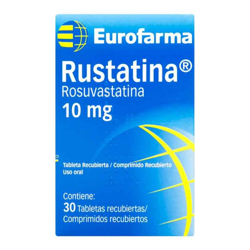 RUSTATINA 10 MG CAJA X 30 TABLETAS EUROFARMA