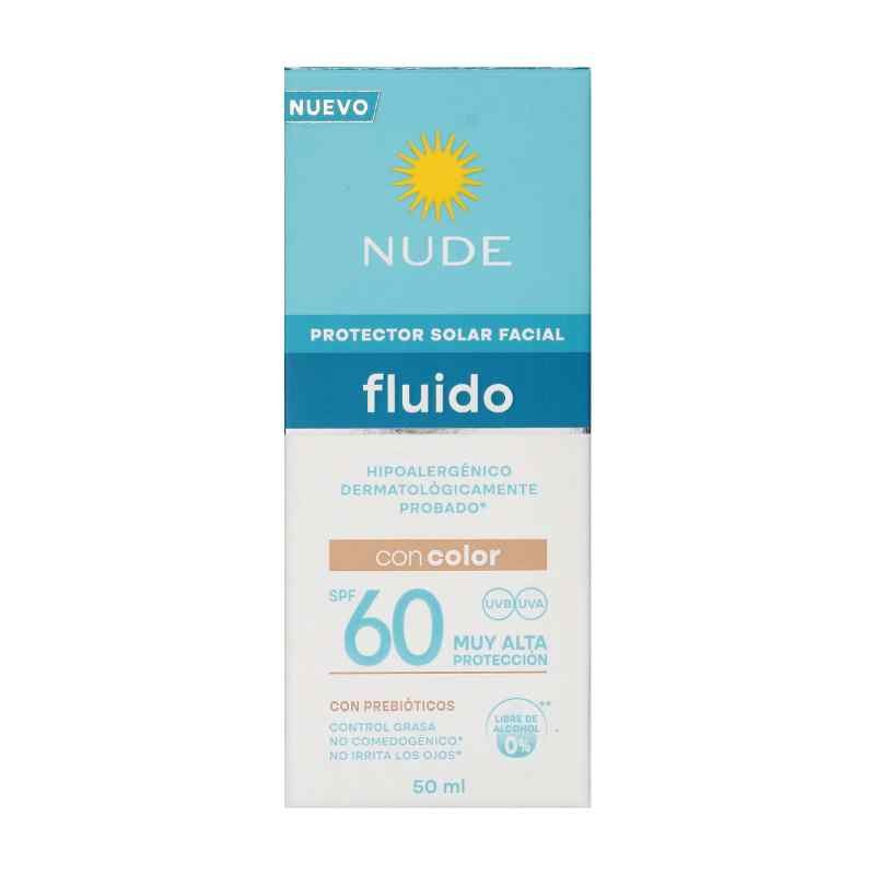 PROTECTOR NUDE FACIAL FLUIDO COLOR SPF ML