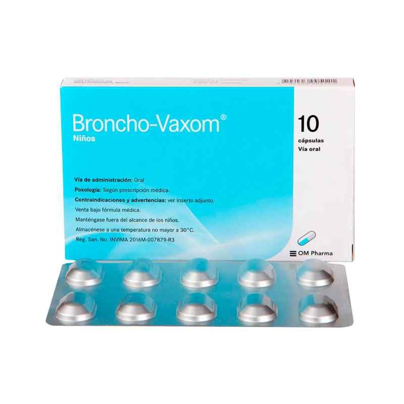 BRONCHO-VAXOM NIÑOS CAJA X 10 CAPSULAS