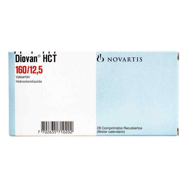 DIOVAN HCT 160/12.5 MG CAJA X 28 TABLETAS - Droguerías Farmapalacio