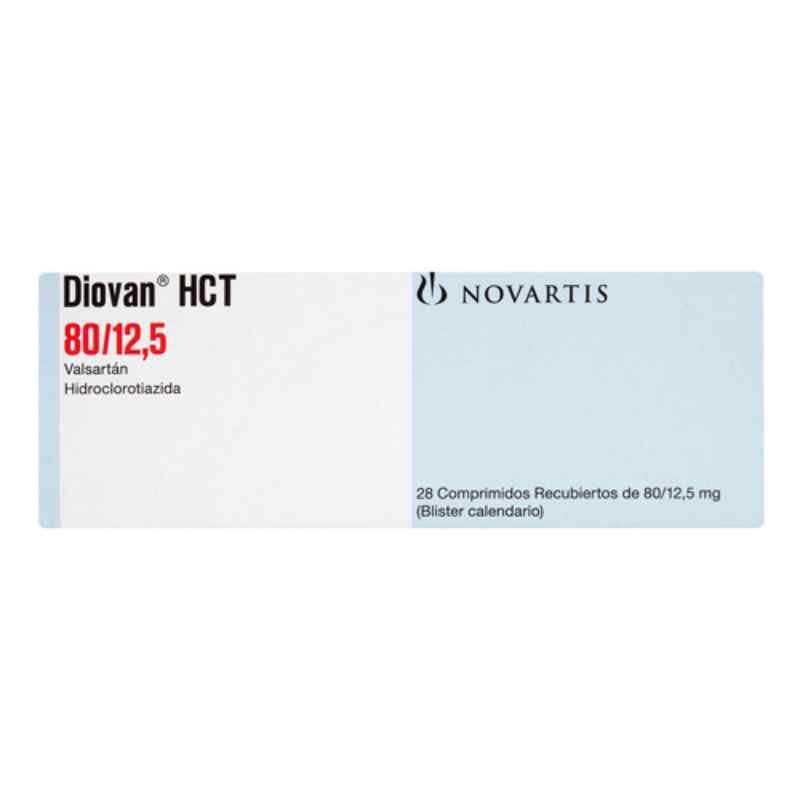 DIOVAN HCT 80/12.5 MG CAJA X 28 TABLETAS