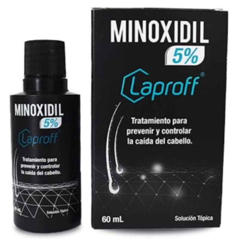 Minoxidil 5 Solucion TÓpica And Capilar X 60 Ml Laproff 9262