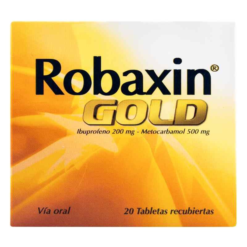 ROBAXIN GOLD 500 MG CAJA X 20 TABLETAS