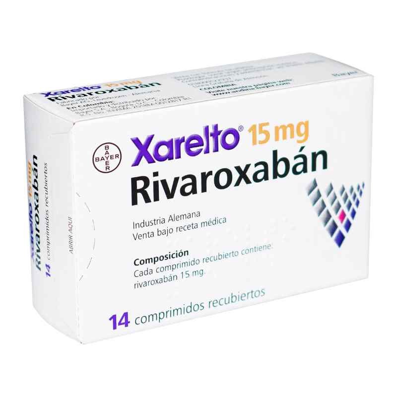 Xarelto 15 Mg Caja X 14 Comprimidos 7473