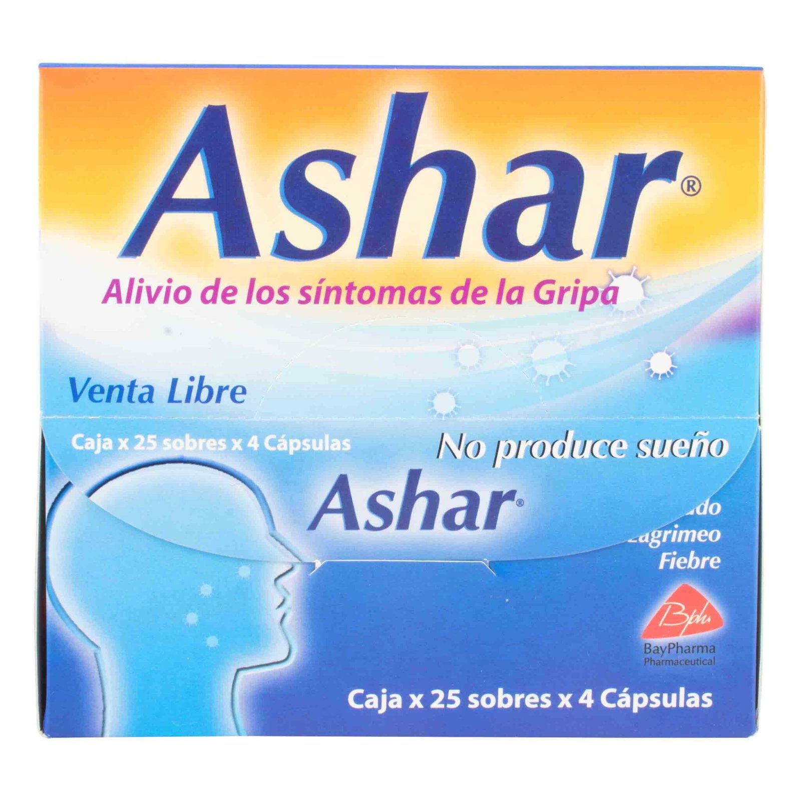 ASHAR CAJA X 100 TABLETAS
